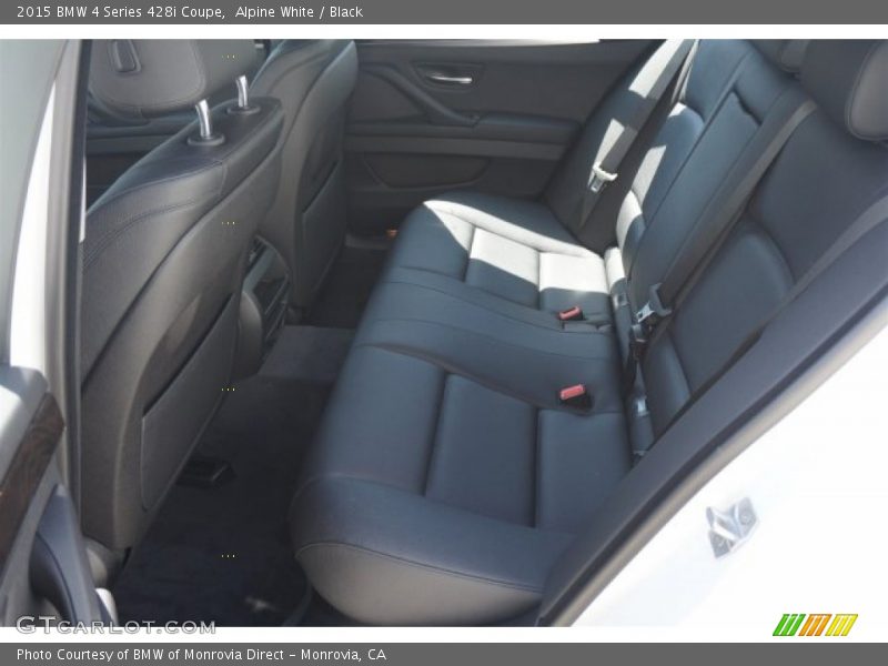 Alpine White / Black 2015 BMW 4 Series 428i Coupe