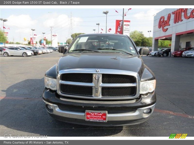 Black / Taupe 2005 Dodge Ram 1500 ST Quad Cab