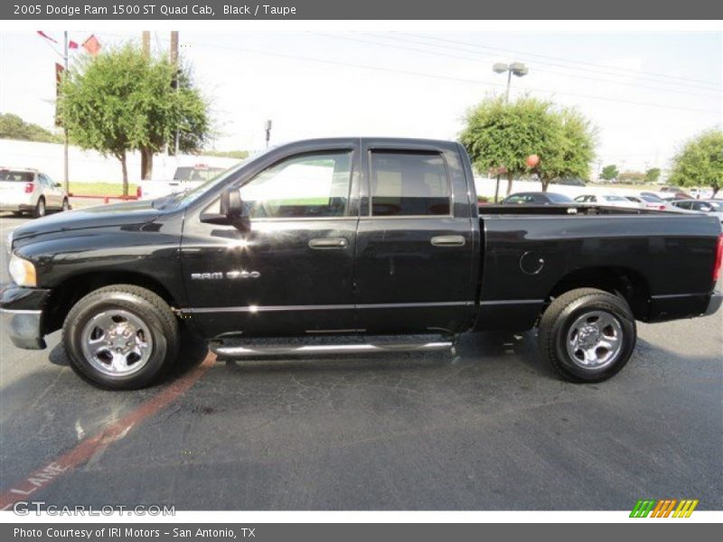 Black / Taupe 2005 Dodge Ram 1500 ST Quad Cab