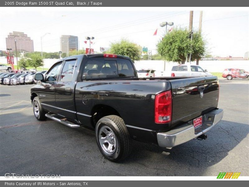 Black / Taupe 2005 Dodge Ram 1500 ST Quad Cab