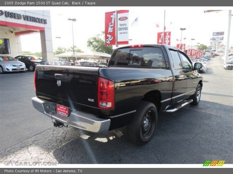 Black / Taupe 2005 Dodge Ram 1500 ST Quad Cab