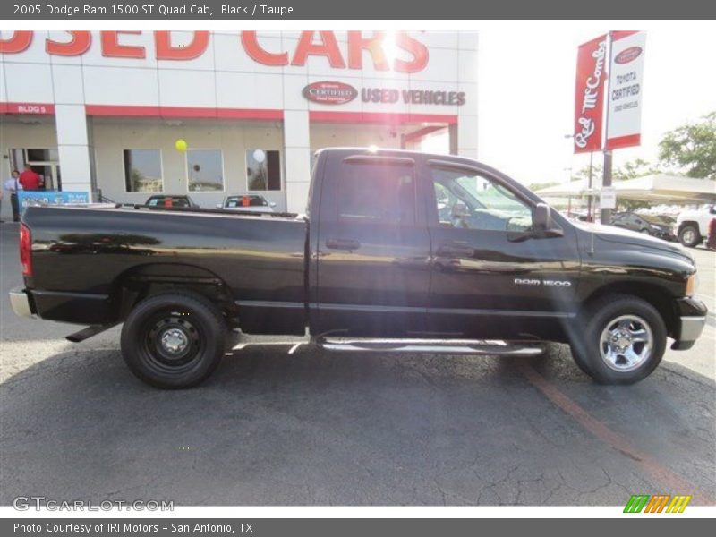 Black / Taupe 2005 Dodge Ram 1500 ST Quad Cab