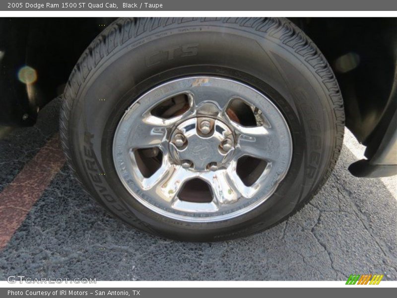 Black / Taupe 2005 Dodge Ram 1500 ST Quad Cab