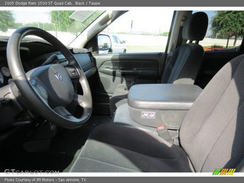 Black / Taupe 2005 Dodge Ram 1500 ST Quad Cab