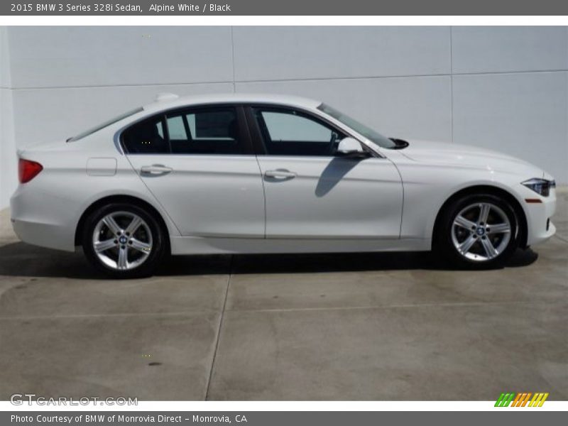 Alpine White / Black 2015 BMW 3 Series 328i Sedan