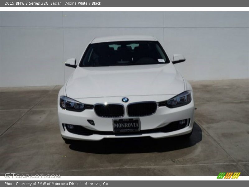 Alpine White / Black 2015 BMW 3 Series 328i Sedan