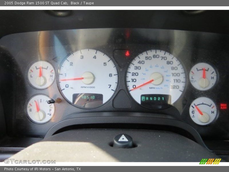 Black / Taupe 2005 Dodge Ram 1500 ST Quad Cab