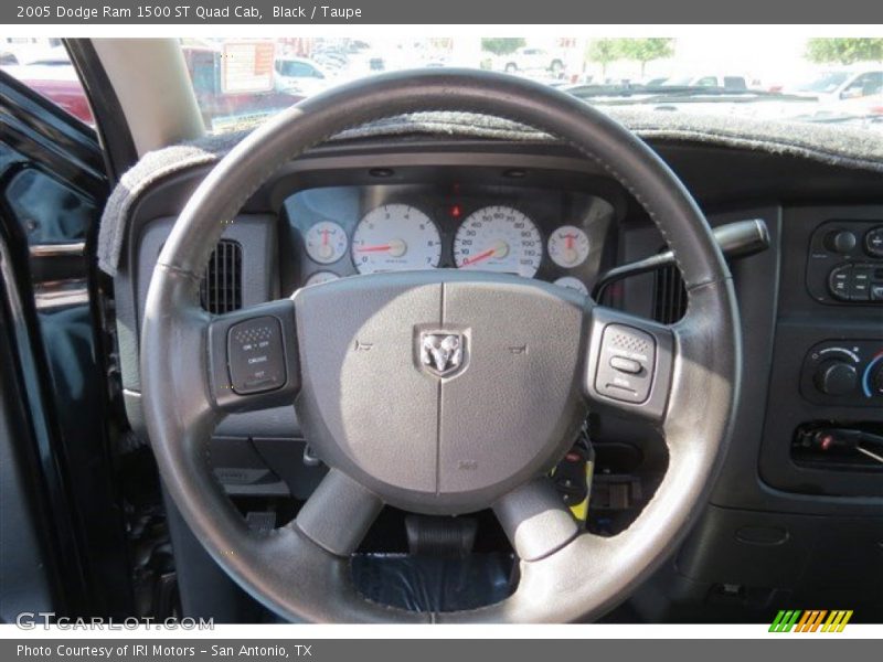Black / Taupe 2005 Dodge Ram 1500 ST Quad Cab