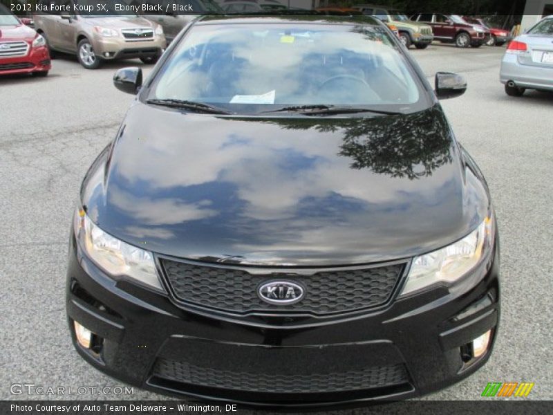 Ebony Black / Black 2012 Kia Forte Koup SX