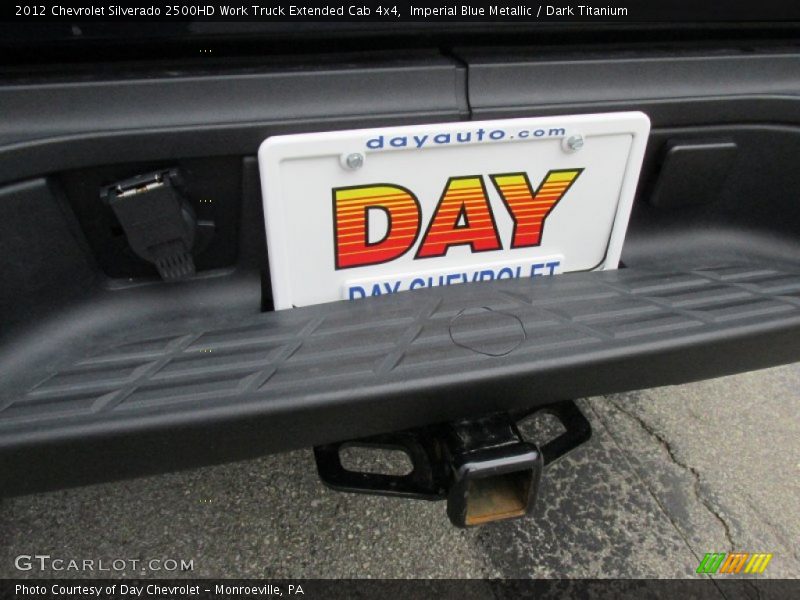 Imperial Blue Metallic / Dark Titanium 2012 Chevrolet Silverado 2500HD Work Truck Extended Cab 4x4