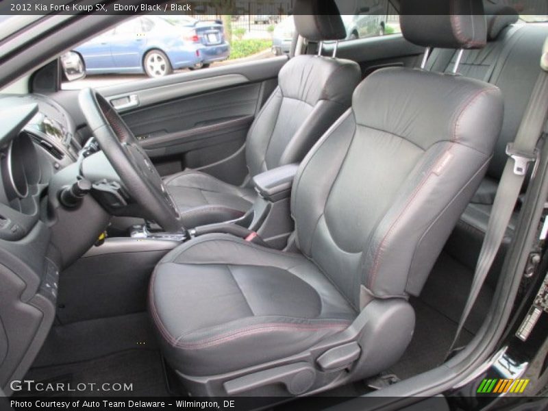 Ebony Black / Black 2012 Kia Forte Koup SX