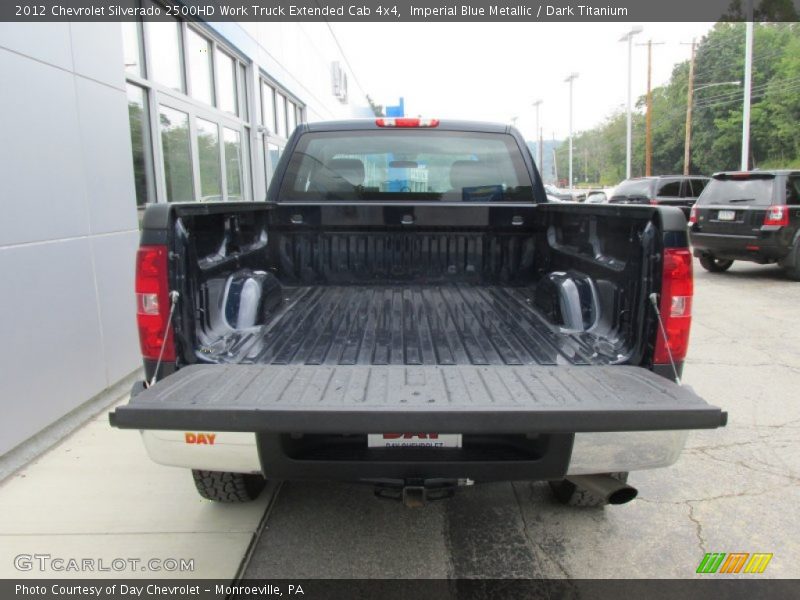 Imperial Blue Metallic / Dark Titanium 2012 Chevrolet Silverado 2500HD Work Truck Extended Cab 4x4