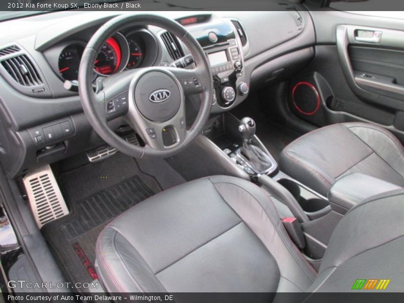 Ebony Black / Black 2012 Kia Forte Koup SX