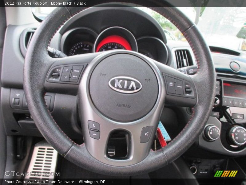 Ebony Black / Black 2012 Kia Forte Koup SX