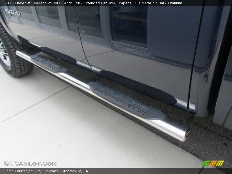 Imperial Blue Metallic / Dark Titanium 2012 Chevrolet Silverado 2500HD Work Truck Extended Cab 4x4