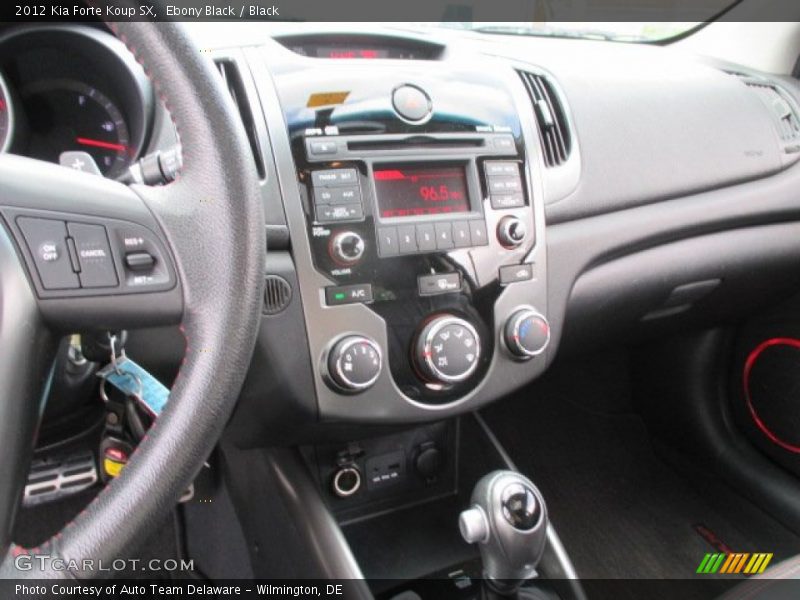 Ebony Black / Black 2012 Kia Forte Koup SX