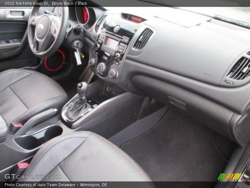 Ebony Black / Black 2012 Kia Forte Koup SX