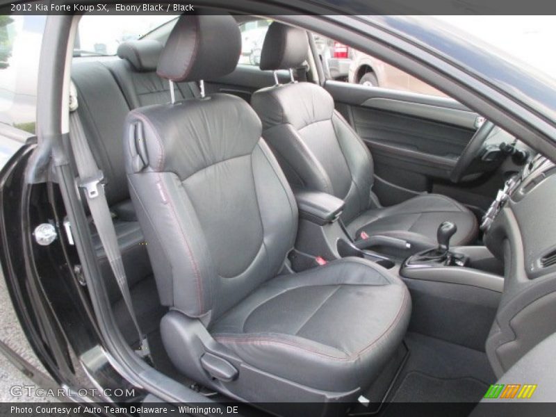Ebony Black / Black 2012 Kia Forte Koup SX