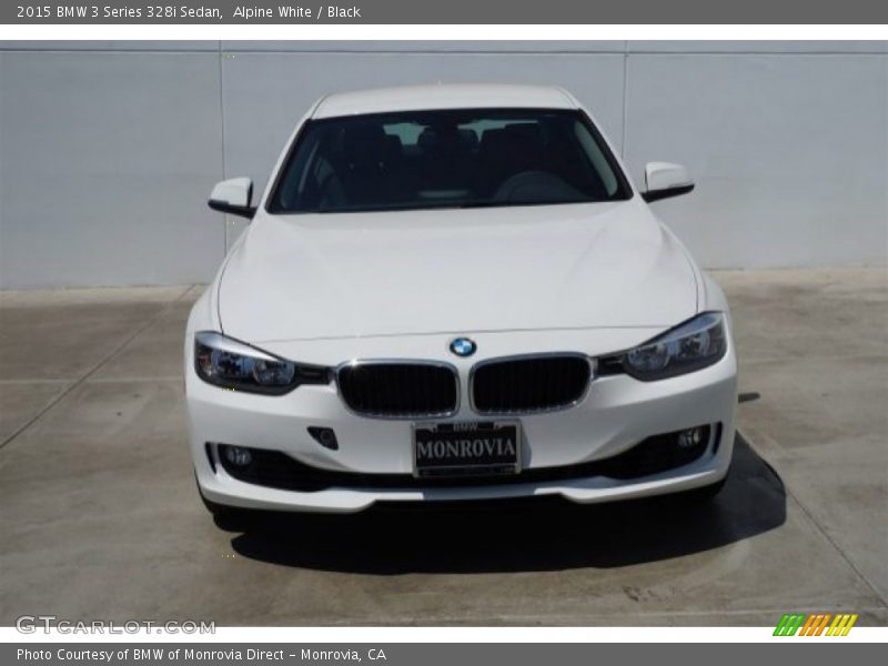 Alpine White / Black 2015 BMW 3 Series 328i Sedan