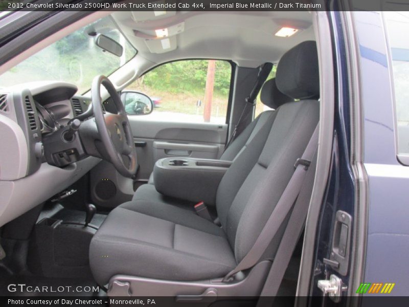 Imperial Blue Metallic / Dark Titanium 2012 Chevrolet Silverado 2500HD Work Truck Extended Cab 4x4