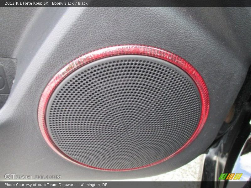 Ebony Black / Black 2012 Kia Forte Koup SX