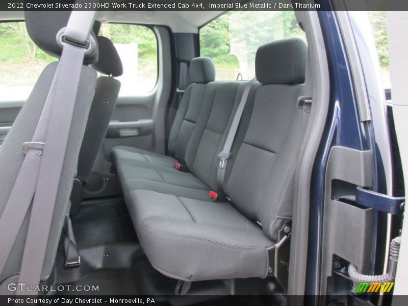 Imperial Blue Metallic / Dark Titanium 2012 Chevrolet Silverado 2500HD Work Truck Extended Cab 4x4