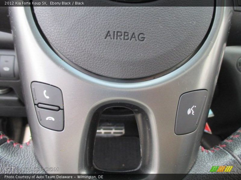 Ebony Black / Black 2012 Kia Forte Koup SX