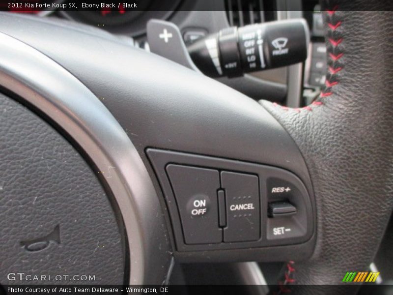 Ebony Black / Black 2012 Kia Forte Koup SX