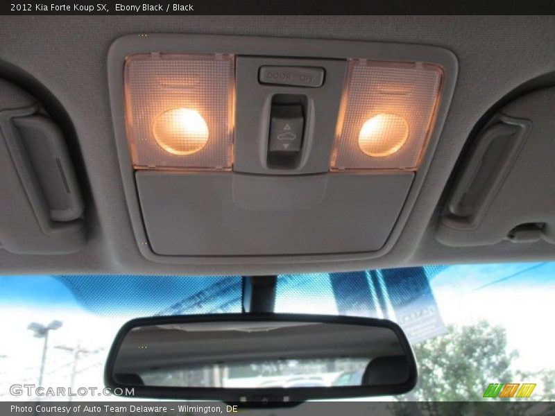 Ebony Black / Black 2012 Kia Forte Koup SX