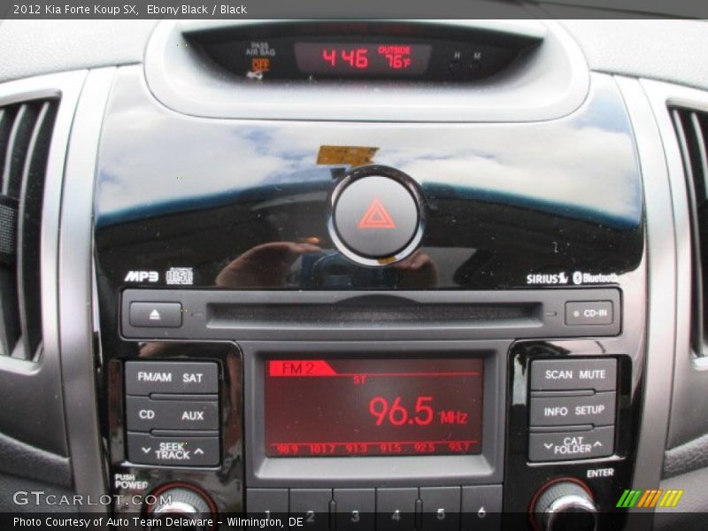 Ebony Black / Black 2012 Kia Forte Koup SX