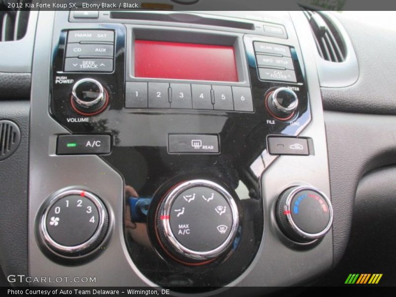 Ebony Black / Black 2012 Kia Forte Koup SX