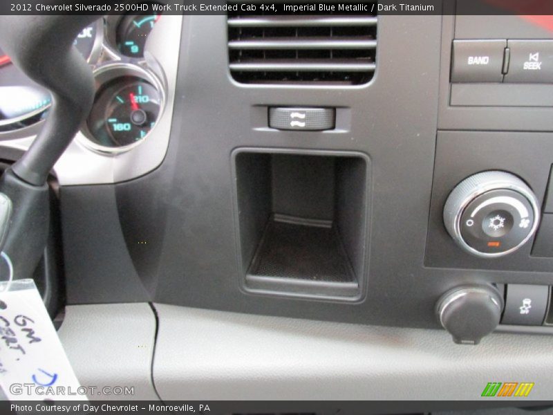 Imperial Blue Metallic / Dark Titanium 2012 Chevrolet Silverado 2500HD Work Truck Extended Cab 4x4