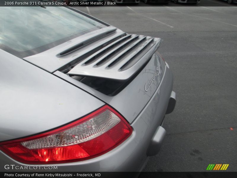 Arctic Silver Metallic / Black 2006 Porsche 911 Carrera S Coupe