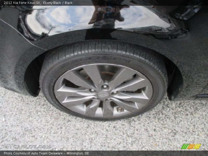 Ebony Black / Black 2012 Kia Forte Koup SX