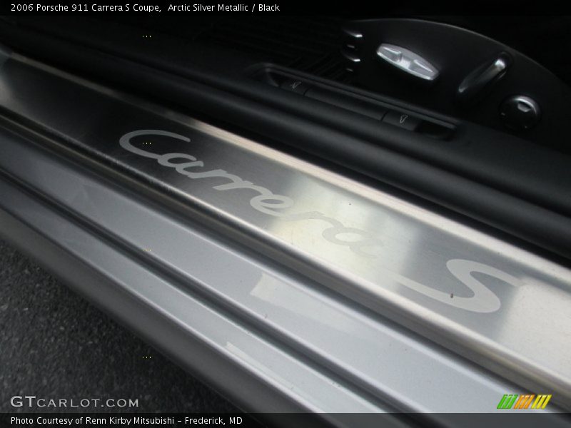 Arctic Silver Metallic / Black 2006 Porsche 911 Carrera S Coupe