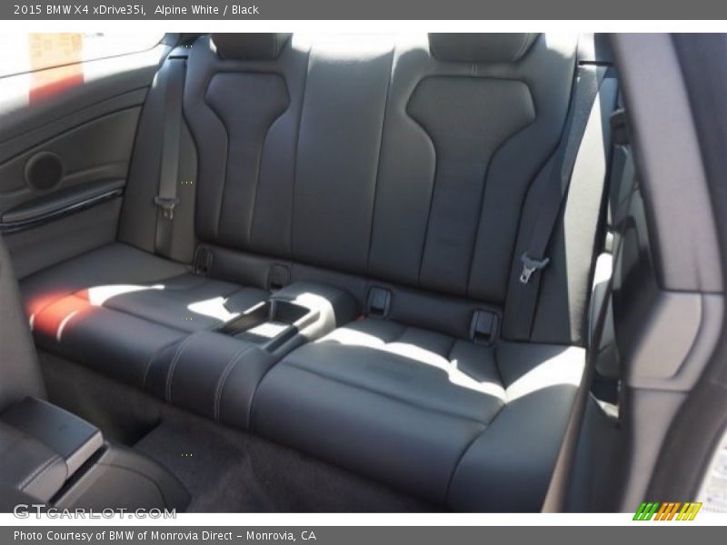 Alpine White / Black 2015 BMW X4 xDrive35i