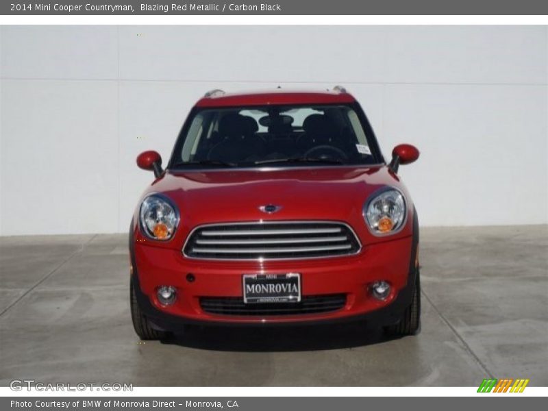 Blazing Red Metallic / Carbon Black 2014 Mini Cooper Countryman
