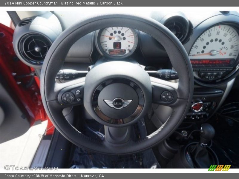 Blazing Red Metallic / Carbon Black 2014 Mini Cooper Countryman