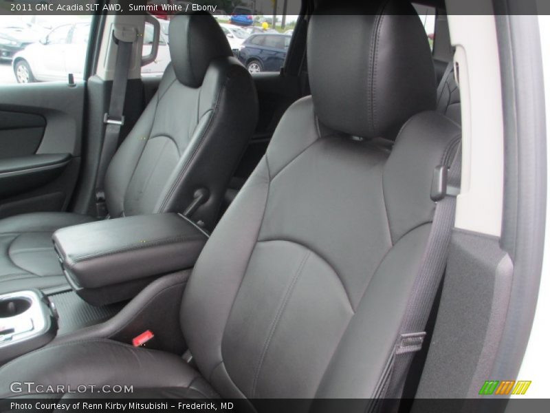 Summit White / Ebony 2011 GMC Acadia SLT AWD