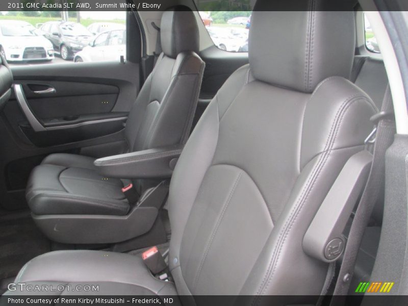 Summit White / Ebony 2011 GMC Acadia SLT AWD