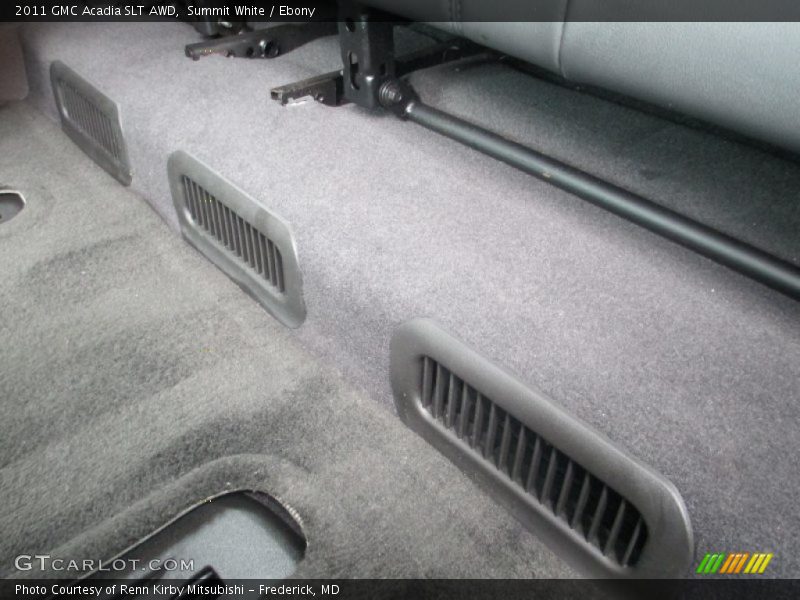Summit White / Ebony 2011 GMC Acadia SLT AWD