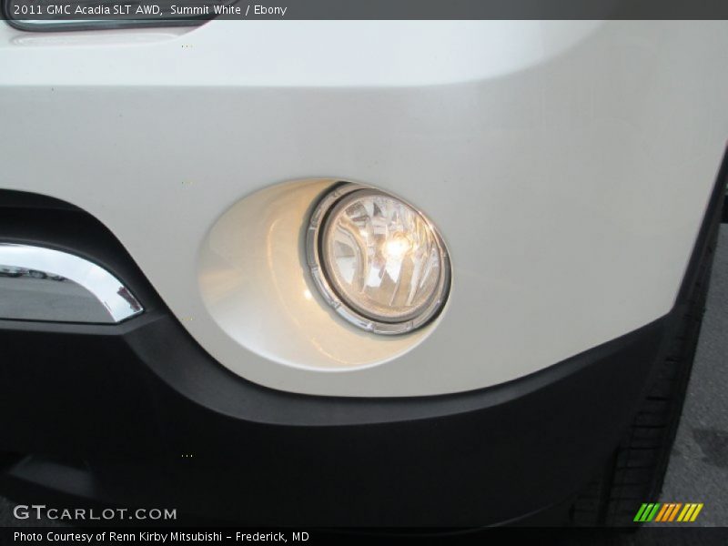 Summit White / Ebony 2011 GMC Acadia SLT AWD