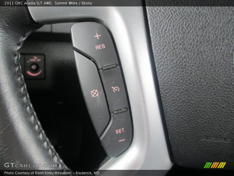 Summit White / Ebony 2011 GMC Acadia SLT AWD