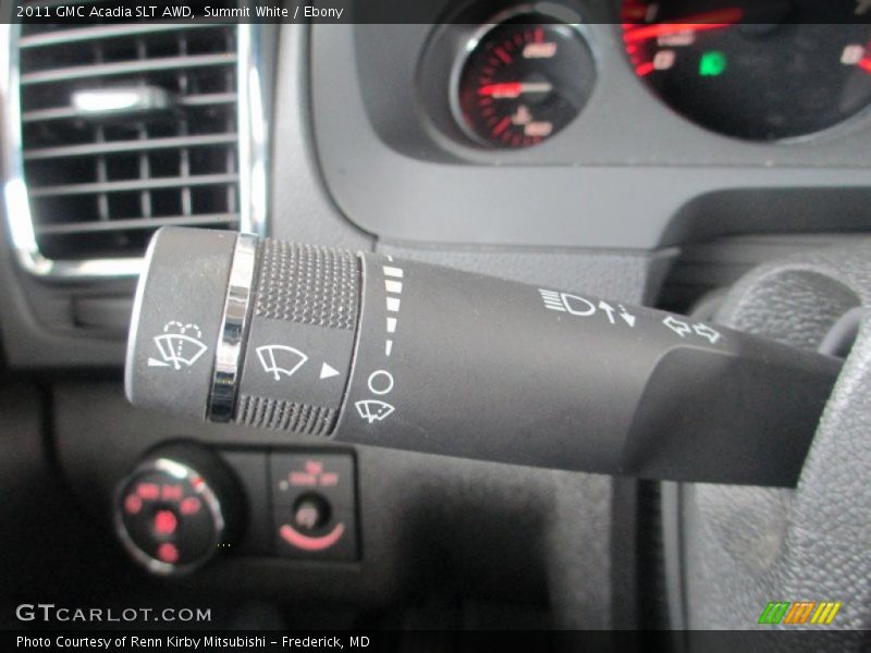 Summit White / Ebony 2011 GMC Acadia SLT AWD