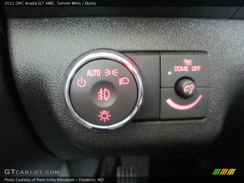 Summit White / Ebony 2011 GMC Acadia SLT AWD