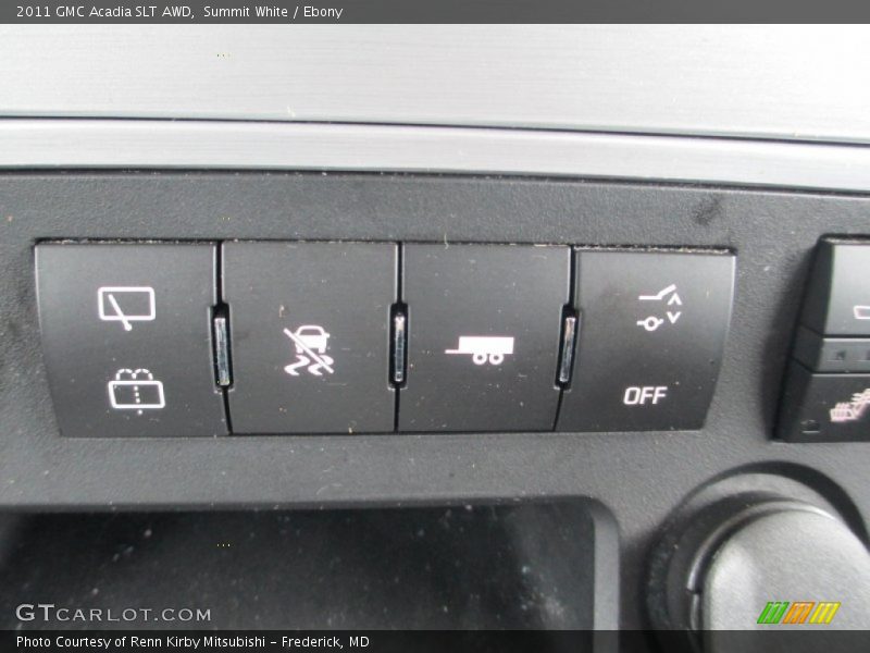 Summit White / Ebony 2011 GMC Acadia SLT AWD