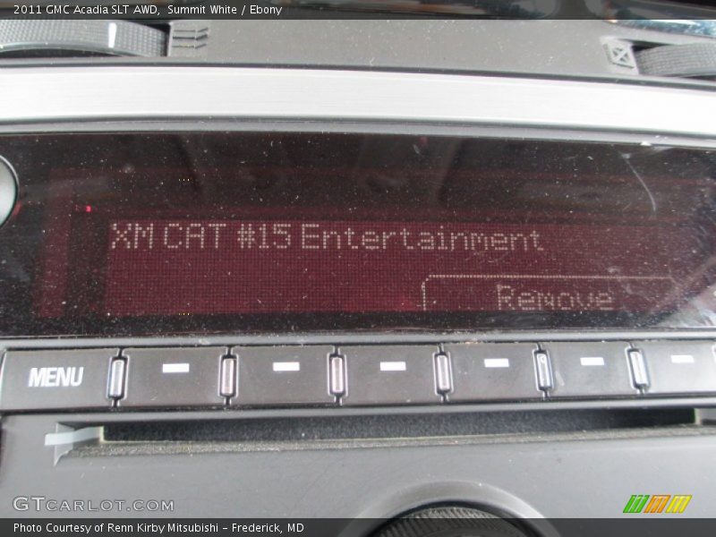 Summit White / Ebony 2011 GMC Acadia SLT AWD