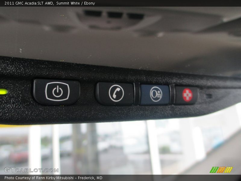 Summit White / Ebony 2011 GMC Acadia SLT AWD