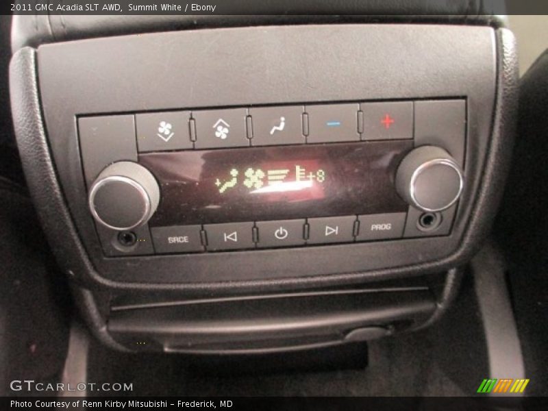 Summit White / Ebony 2011 GMC Acadia SLT AWD