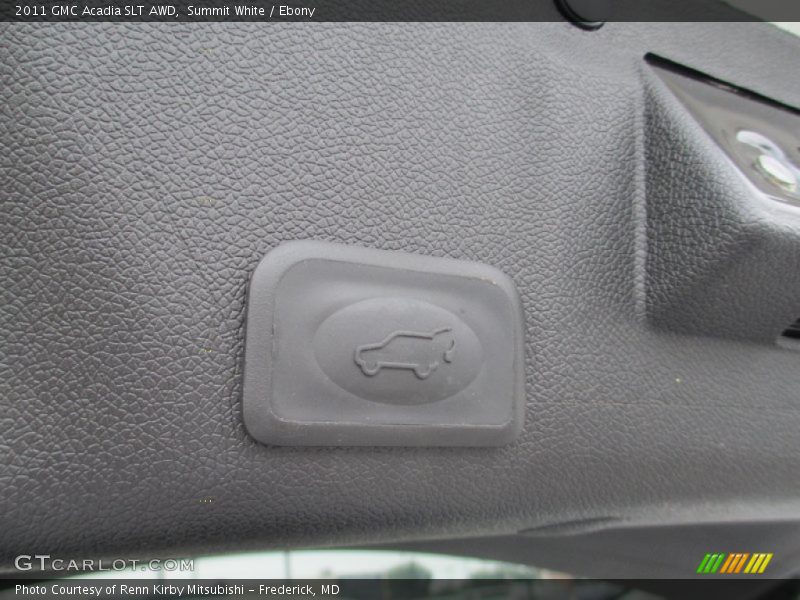 Summit White / Ebony 2011 GMC Acadia SLT AWD